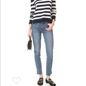 Paige Hoxton Ankle Peg Side Slit Jeans